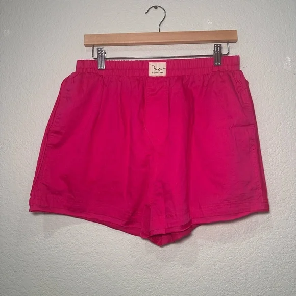 FREE PEOPLE DAY TO DAY SOLID BOXER SHORTS Medium - Picture 2 of 6